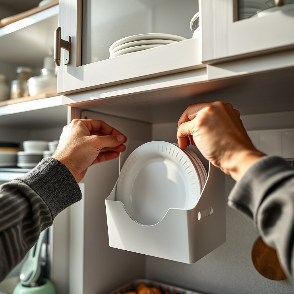 Camco Stack-A-Plate in action