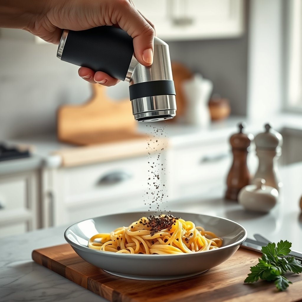 Pepper Grinder: 5 Ultimate Steps For Amazing Results In 2026 2 OXO Good Grips Pepper Grinder in action