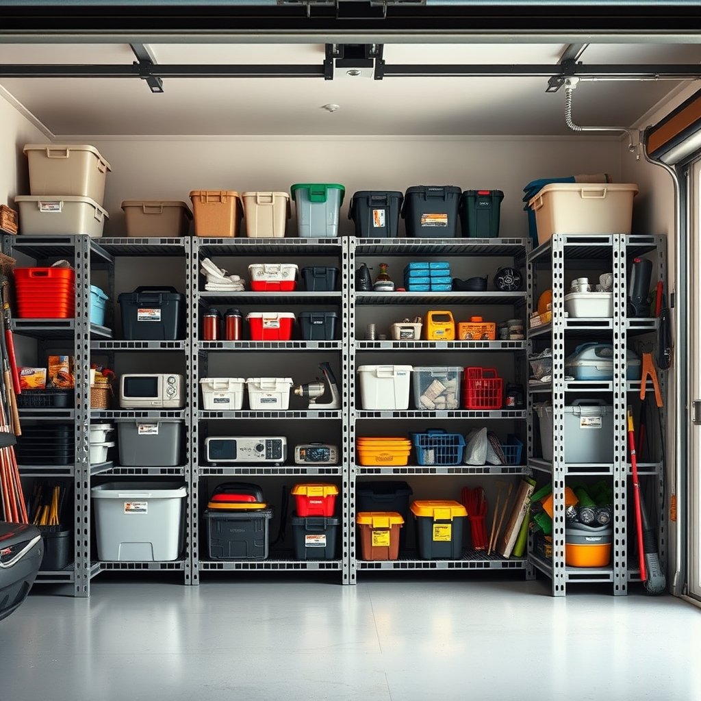 Plastic Shelves: 7 Ultimate Steps For Amazing Organization In 2026 2 HDX Plastic Shelving Unit in action