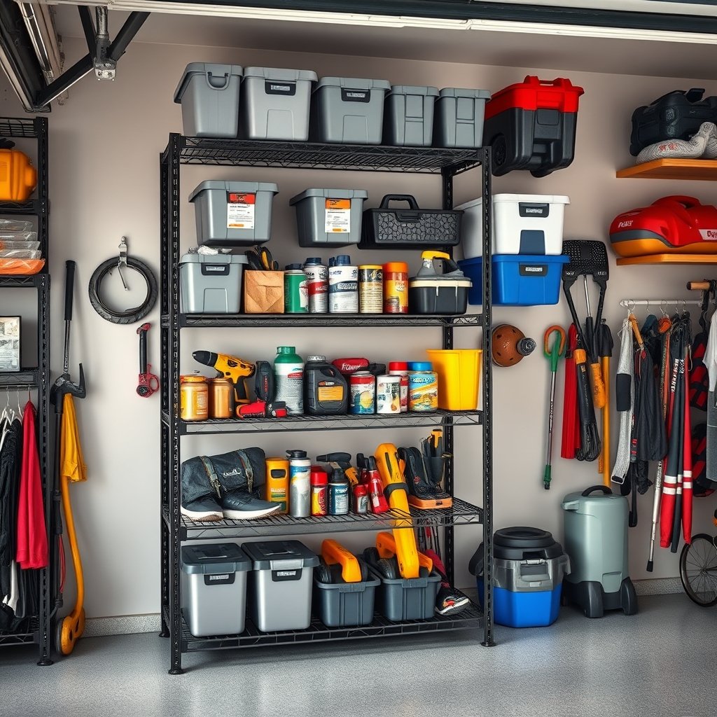 Garage Shelving: 4 Ultimate Steps For Easy Organization In 2026 2 Pantrisolve 5 Tier Garage Shelving in action