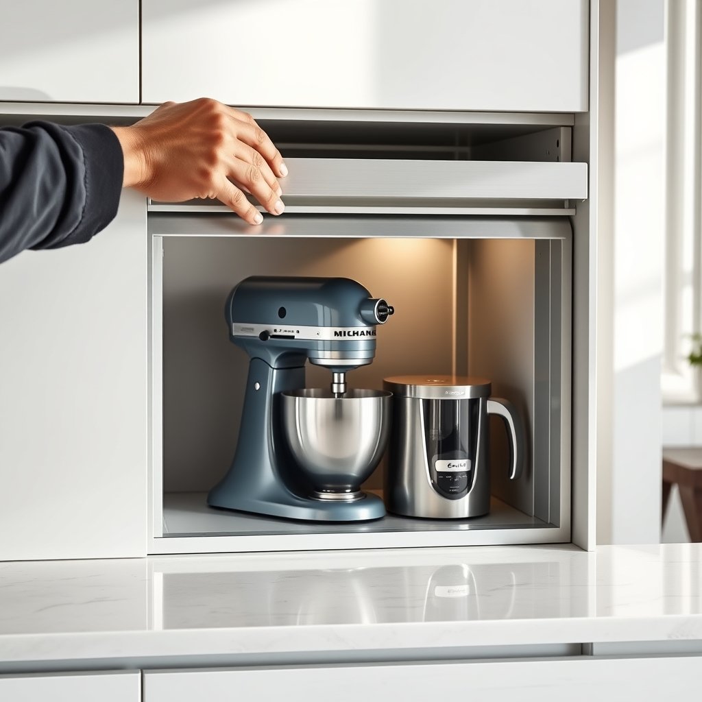 Kitchen Appliance Garage: 7 Amazing Ways to Declutter Your Countertops (Proven Guide) 2 kitchen appliance garage - Illustration 2