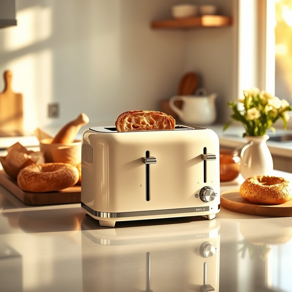 Slim Long Slot Toaster product view