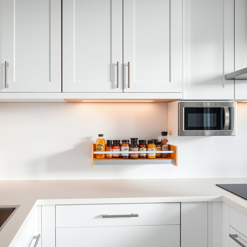Spice Organizer: 10 Ultimate Steps For Amazing Kitchen Solutions (2026) 1 PantriSolve Under Cabinet Spice Rack product view