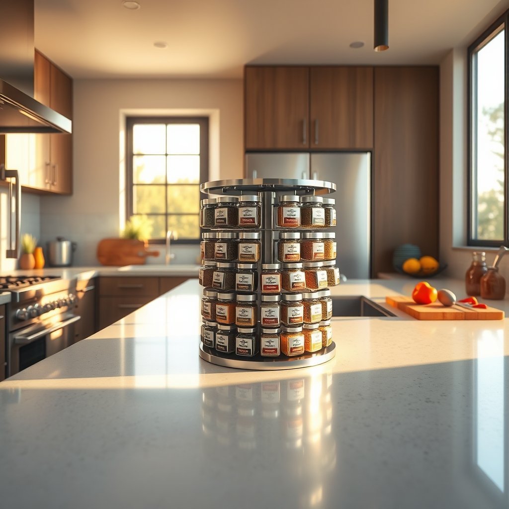 Kamenstein 20 Jar Revolving Spice Rack product view