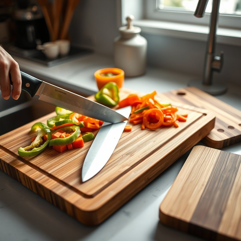 Bamboo Cutting: 3 Ultimate Steps For Best Kitchen Results 2026 2 Bamboo Cutting Board with Hanging Hole in action